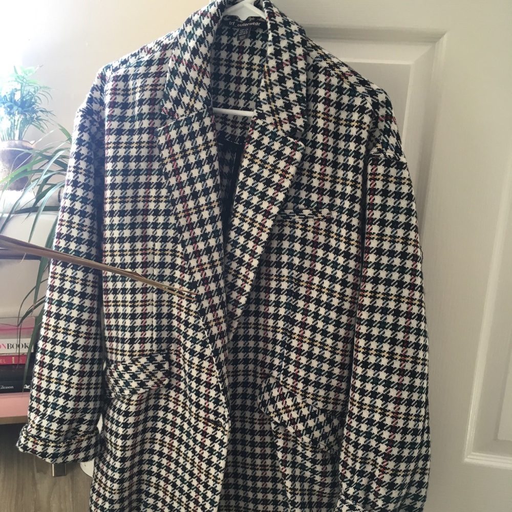 Zara Houndstooth jacket